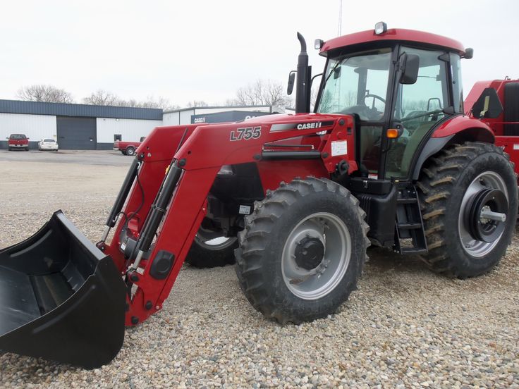 Case IH L705 L755 Frontlader tractoren officiële gebruikershandleiding