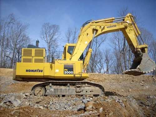 Komatsu PC2000-8 Hydraulic Excavator Official Workshop Service Repair Manual