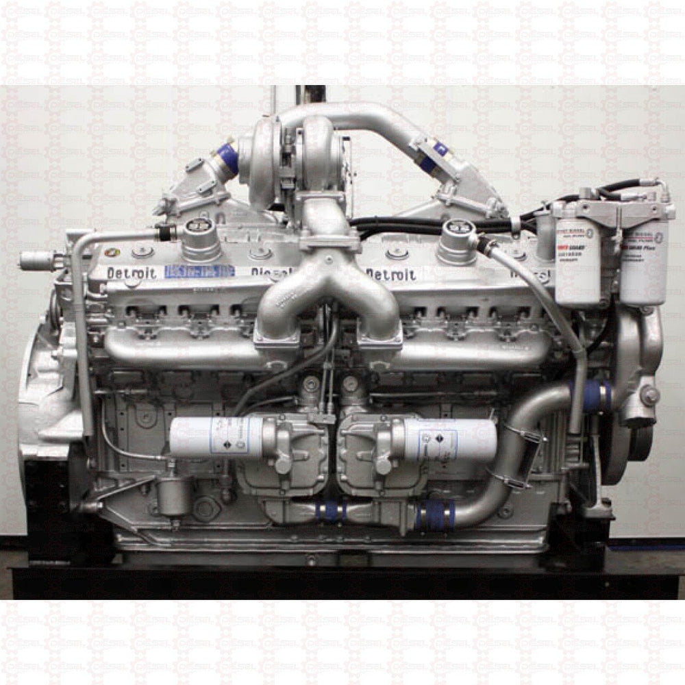 ديترويت ديزل محرك سلسلة 92 جميع النماذج V6 V8 V12 V16 دليل إصلاح الخدمة