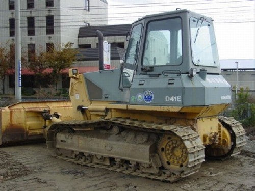 Komatsu D41E-6 D41P-6 Bulldozer Official Workshop Service Repair Technical Manual