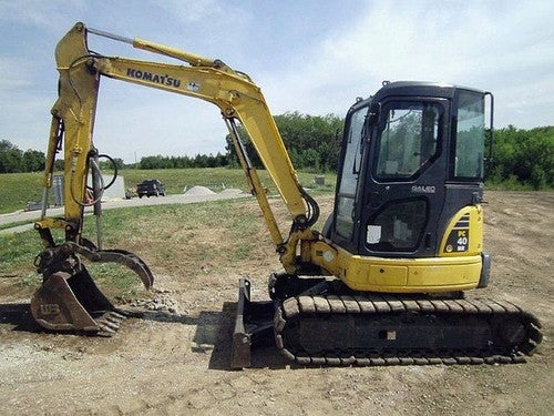 KOMATSU PC35MR-2 PC40MR-2 Excavadora hidráulica Oficial Taller Manual de servicio