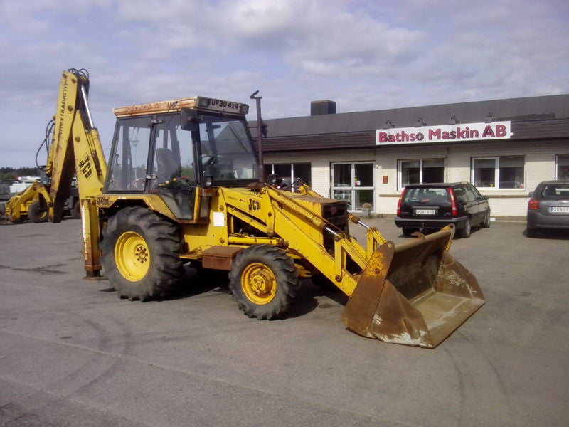 JCB 3CX 4CX Backhoe Loader Workshop Manuel de service S / N 290000 - 400000