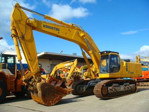 Komatsu pc650 - 5 pc650se - 5 pc650lc - 5 manual oficial de mantenimiento de talleres para excavadoras hidráulicas
