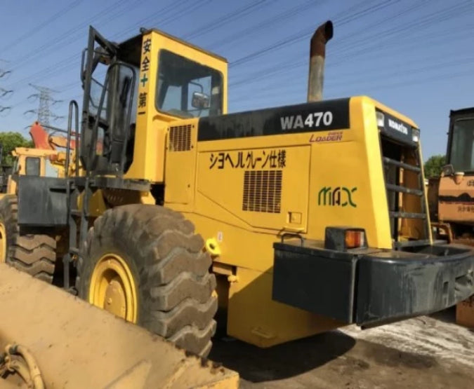 Komatsu WA470-3 Laden van wielen Officiële werkplaats Reparatie Technische handleiding