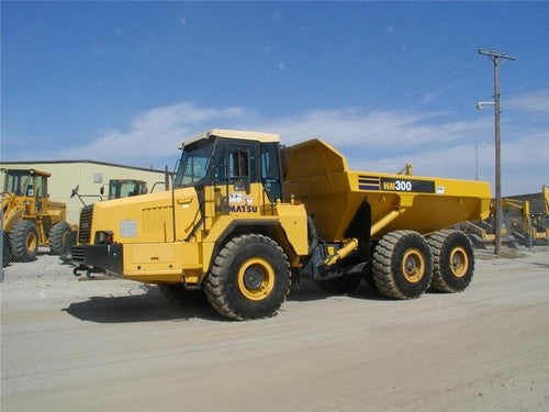 طراز Komatsu Galeo HM300-1 مركبة تفريغ للتفريغ محتكم للتعليمات الرسمية للجمعية الميدانية