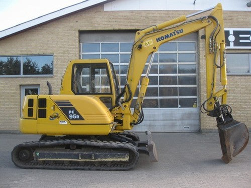 Komatsu PC95R-2 Hydraulic Excavator Official Workshop Service Repair Technical Manual