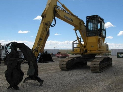 KOMATSU AVANCE PC200LL-6 PC220LL-6 حفارة تسجيل الدخول دليل إصلاح الخدمة