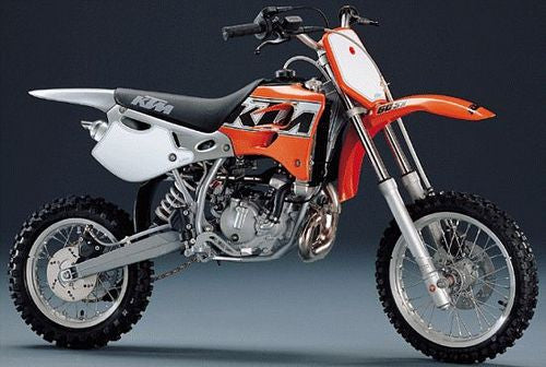 KTM 60 SX 65 SX محرك إصلاح متجر دليل 1998-2002