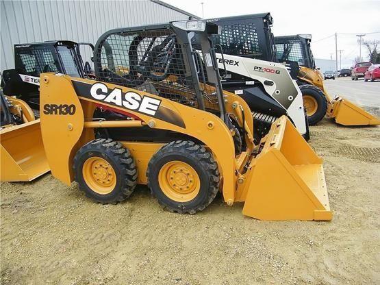 CASE SR130 SR150 SR150 SR220 Series Slot Steer Loader Loader Service Manual