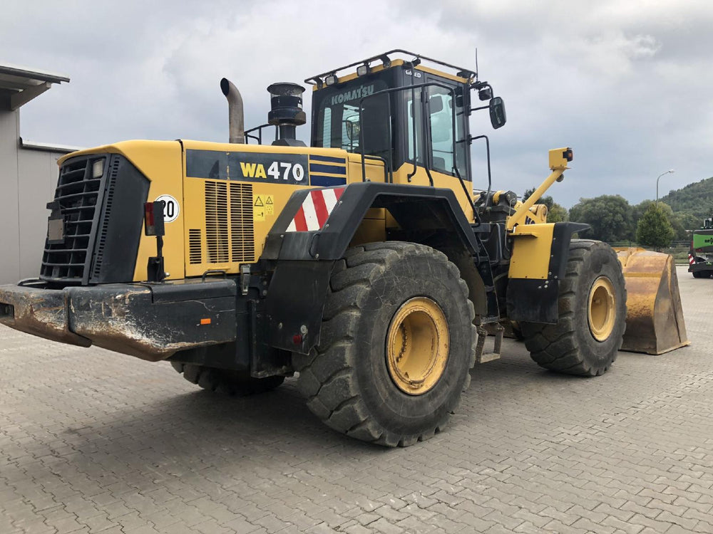 KOMATSU WA470-6 WA480-6 Wiellader Officiële Workshop Service Reparatie Technische Handleiding