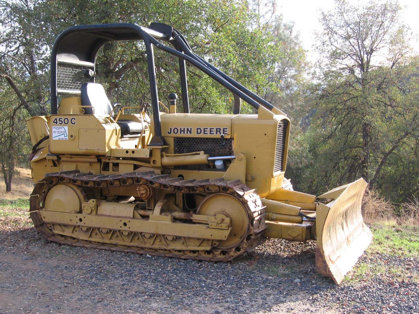 John Deere JD450C Crawler Bulldozer offizielles Bedienungsanleitung