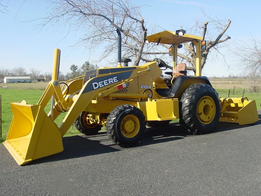 John Deere 210le Paisaje Cargador Operación oficial y servicio de prueba Manual técnico TM10134