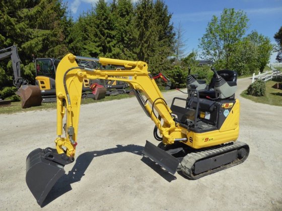 New Holland E9SR Mini Crawler Excavator Oficial Taller Servicio Técnico Reparación Manual