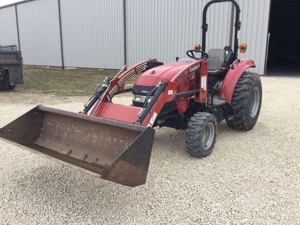 Cas Ih Farmall 35c avec cabine compact Tractor Operator's Manual