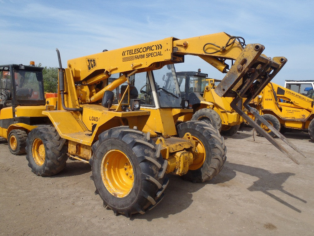 JCB 520-2 520-4 520m-2 520m-4 Manuel de service de l'atelier télescopique # 4