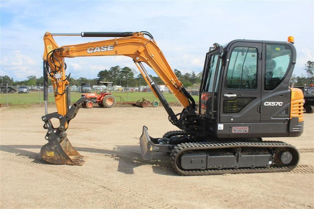 دليل إصلاح خدمة ورشة العمل الرسمية لـ Case CX57C Mini Excavator