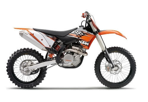 KTM إصلاح 450 SX-F خدمة ورشة عمل يدوي 2010