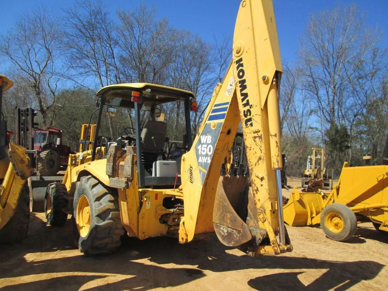 Komatsu WB150AWS-2 Backhoe Loader Official OEM Worksop Service Repair Manual