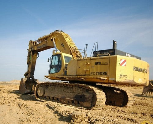 KOMATSU PC750-6 PC750SE-6 PC750LC-6 حفارة هيدروليكية دليل تعليمي المجال الرسمي