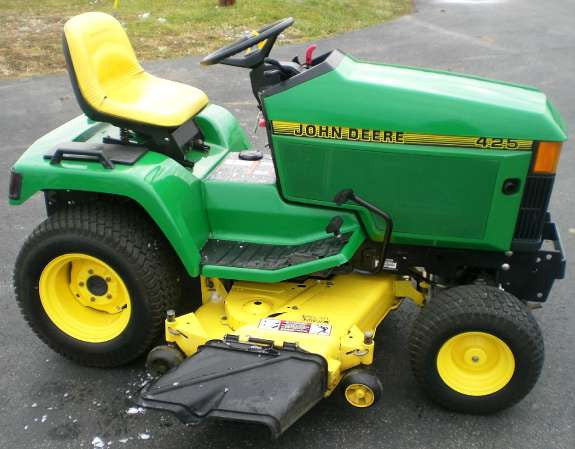 Manual de servicio técnico John Deere 425, 445 y 455 Lawn and Garden Tractors