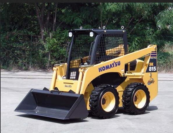 KOMATSU SK714-5 SK815-5 SK815-5 Turbo Skid Steer Loader OEM Service Manual # 2