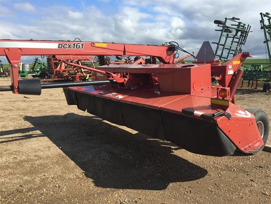 Case IH DCX161 DISC Mower Conditioner Officiële Workshop Service Reparatiehandleiding