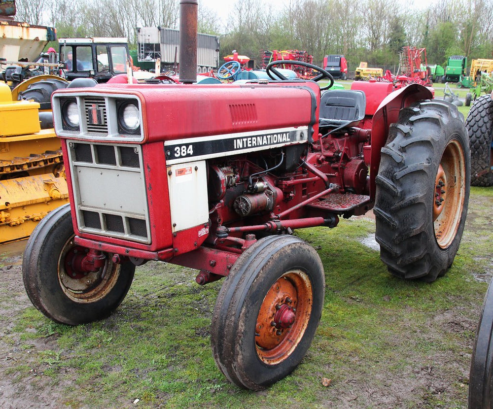 Caso IH 384 Manual del operador oficial del tractor