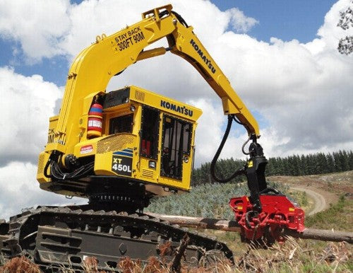 Komatsu XTT430-2 X430L-2 XV445L-2 XTT450L-2 Crawler Feller Buncers الرسمية لإصلاح الخدمة اليدوية