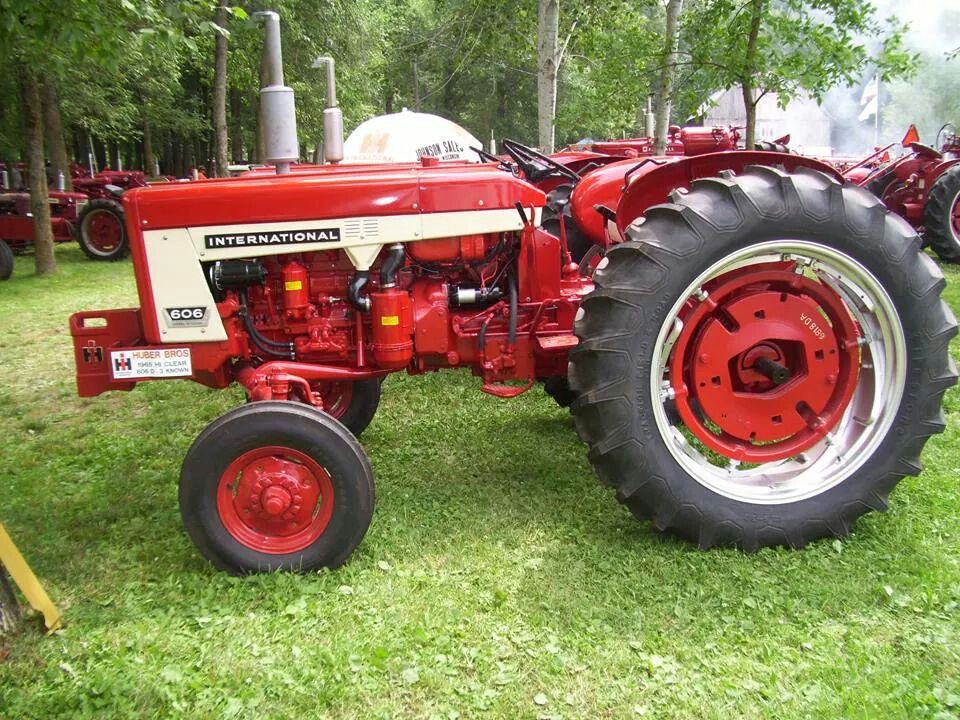 Cas IH 606 ​​Tracteurs Manuel de l'opérateur officiel