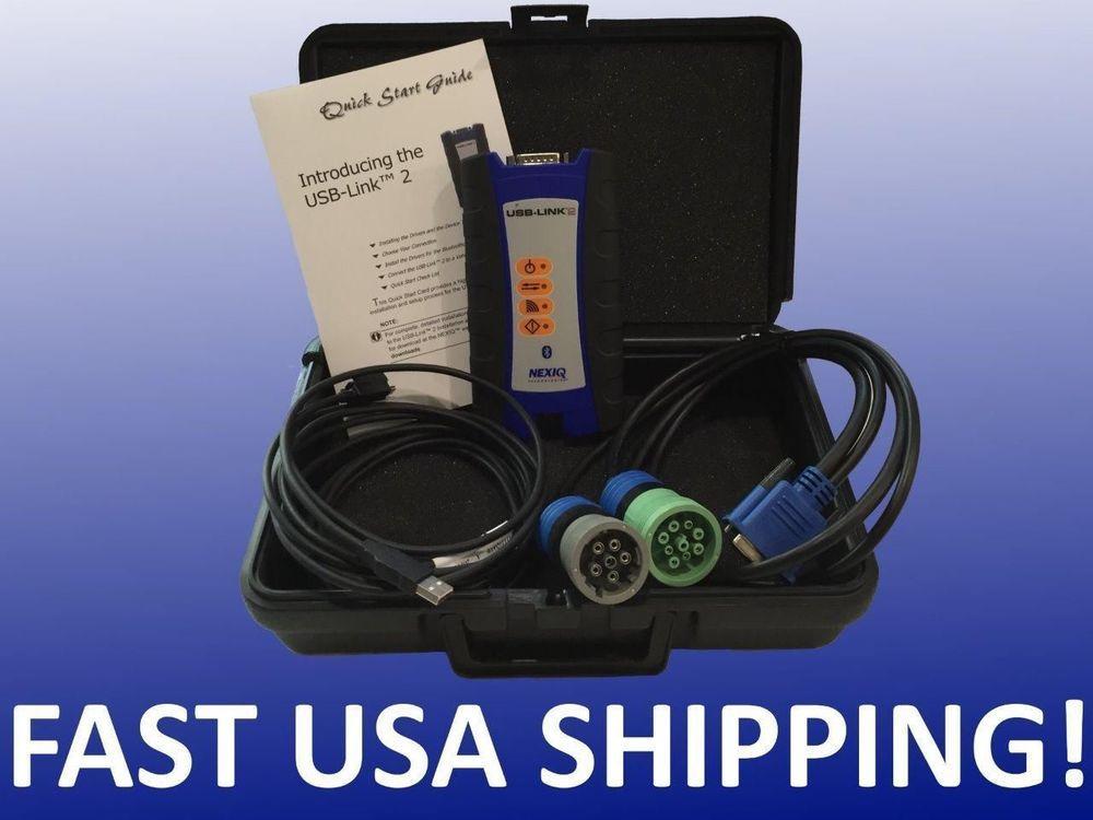 
                  
                    Universal Heavy Duty Diagnostic Kit 2022 With Genuine Nexiq USB Link 3- And 3 Software Choose From List
                  
                