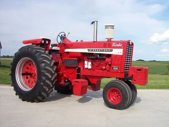 Case IH 1256 Turbo Diesel Tractor Officiële operatorhandleiding