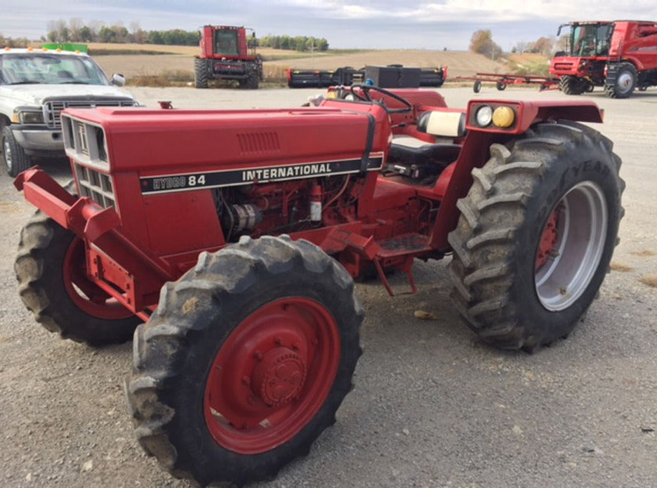 Case IH HYD84 HYD85 & HYD268 248 258 278 TRACTOREN OPERATORS HANDLEIDING