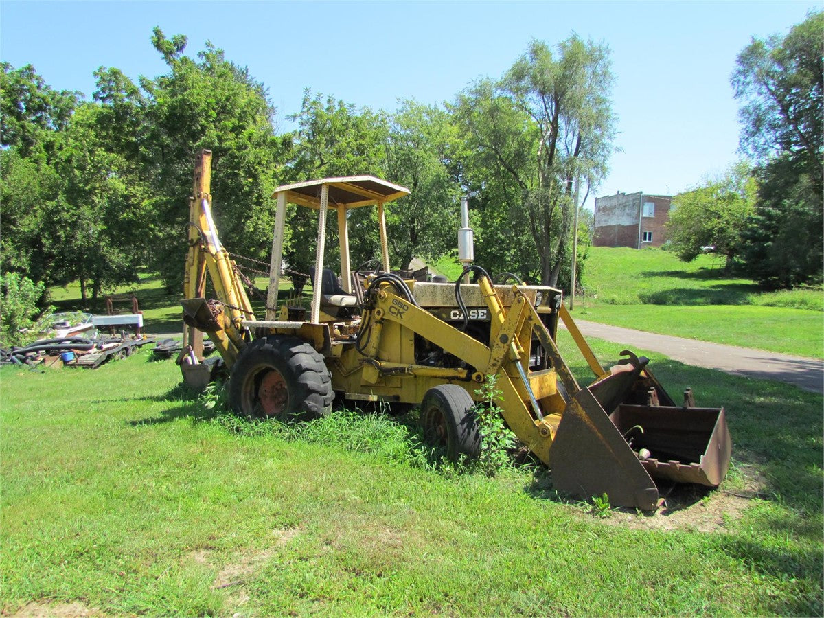 Case 680 CK Backhoe Loaders Officiële workshop service reparatiehandleiding