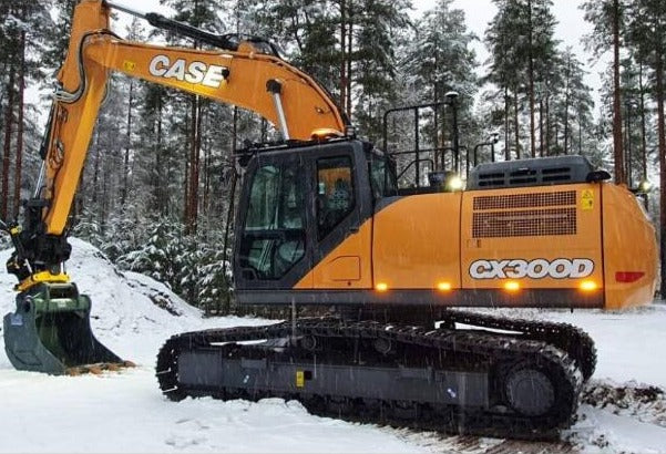 Case CX300D LC Versie Tier 4B (Final) Crawler Excavator Official Workshop Service Repair Handleiding