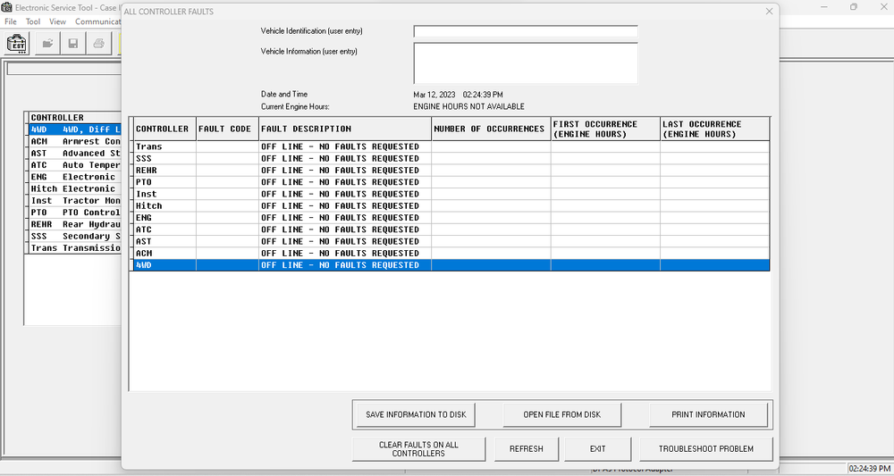 
                      
                        NOUVEAU HOLLAND CASE ÉLECTRONIQUE OUTILS DE SERVICE CNH EST 9.8 LOGICIELLE DE DIAGNOSTICE - Niveau d'ingénierie Dernier 2023
                      
                    