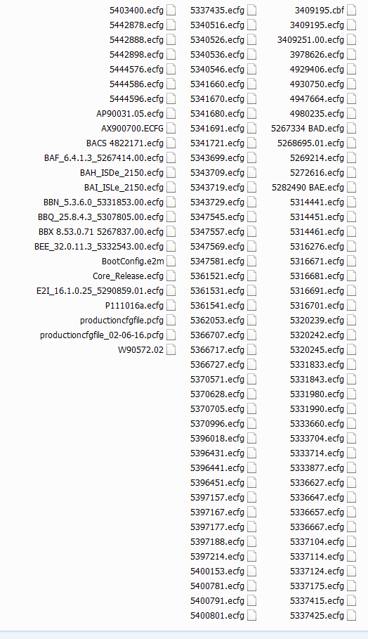 Cummmins Caltterm BDC BDR BDF CM2350 ECFG Meta File Collection - All Files As Shown In Picture