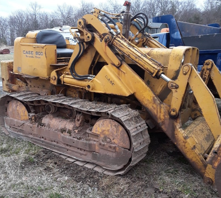 Cas 800 1000 Crawler Manuel de réparation de services d'atelier officiel de Crawler