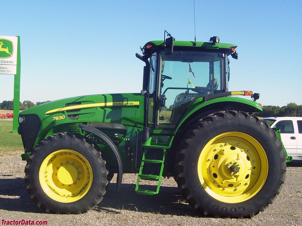 John Deere 7630 7730 7830 7930 Manuel technique de l'opération et des tests de tracteurs