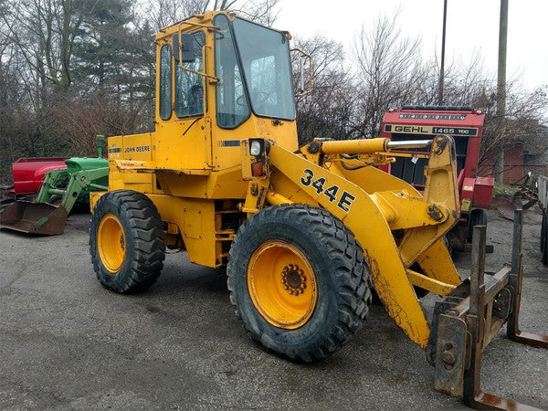 John Deere 344E & 4444Emh Cargador Operación oficial de operación y prueba Manual técnico