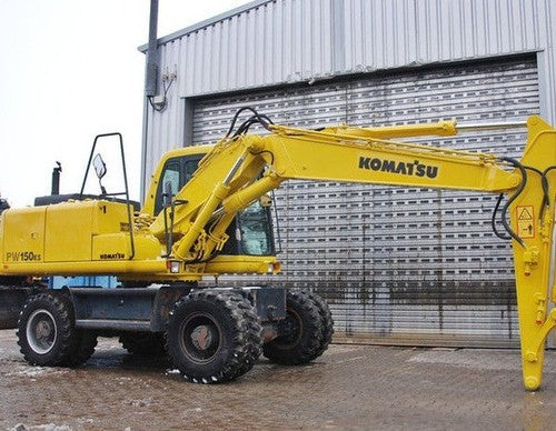 KOMATSU PW150-1 Excavador con ruedas Manual de reparación de servicios de taller oficial