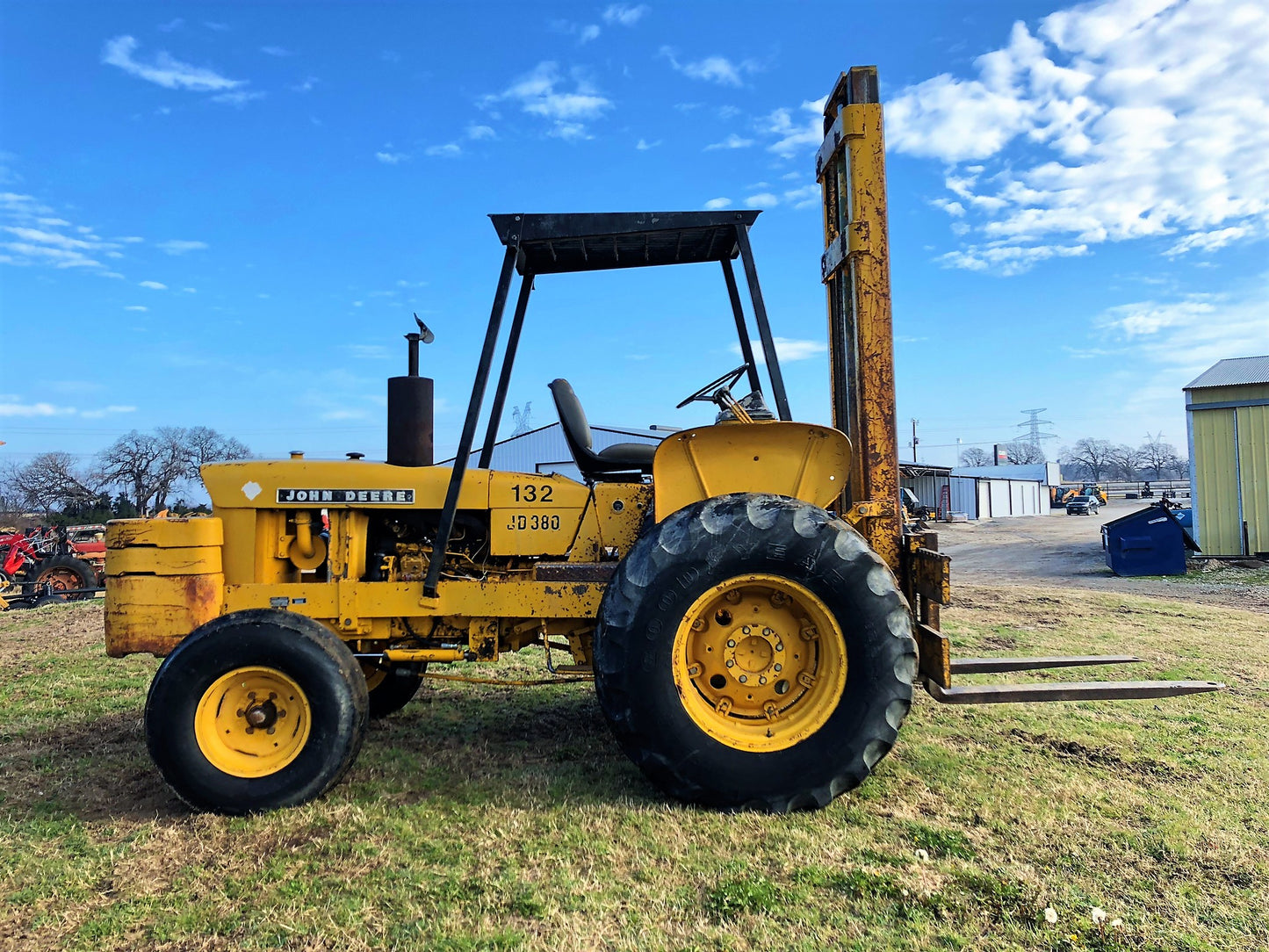 John Deere JD380 JD480A & JD480B الرافعات الشوكية