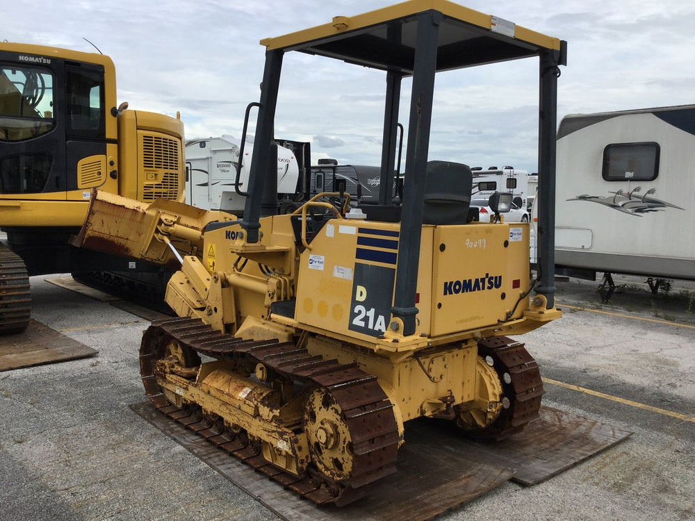 Komatsu D21A-8E0 D21P-8E0 Bulldozer officiële werkplaats Diensten Repair Technisch Handboek