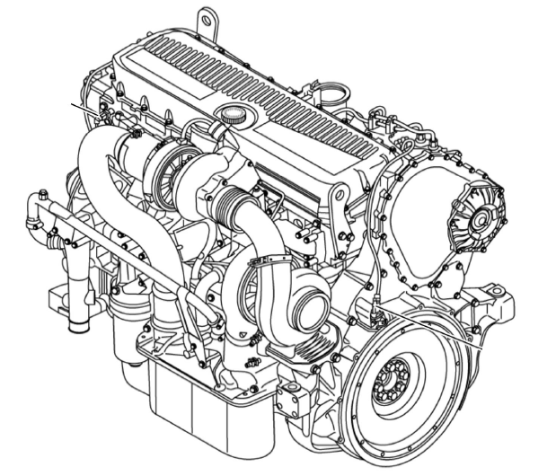 Zaak IH F3DFE613B*A001 F3DFE613B*A002 Tier 4a Motors Officiële werkplaats Reparatie Manual