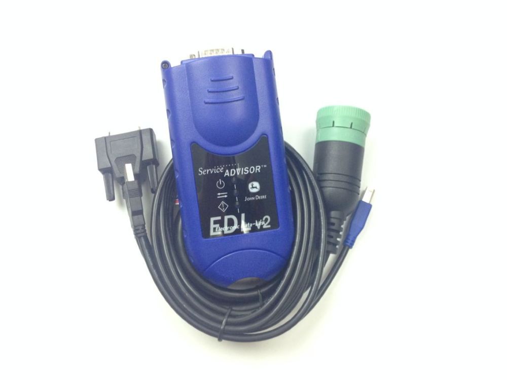 
                  
                    OEM John Deere Diagnose Kit EDL V2 (Electronic Data Link V2) Diagnoseadapter - Integrieren Sie Service Advisor 5.2 Software 2019
                  
                