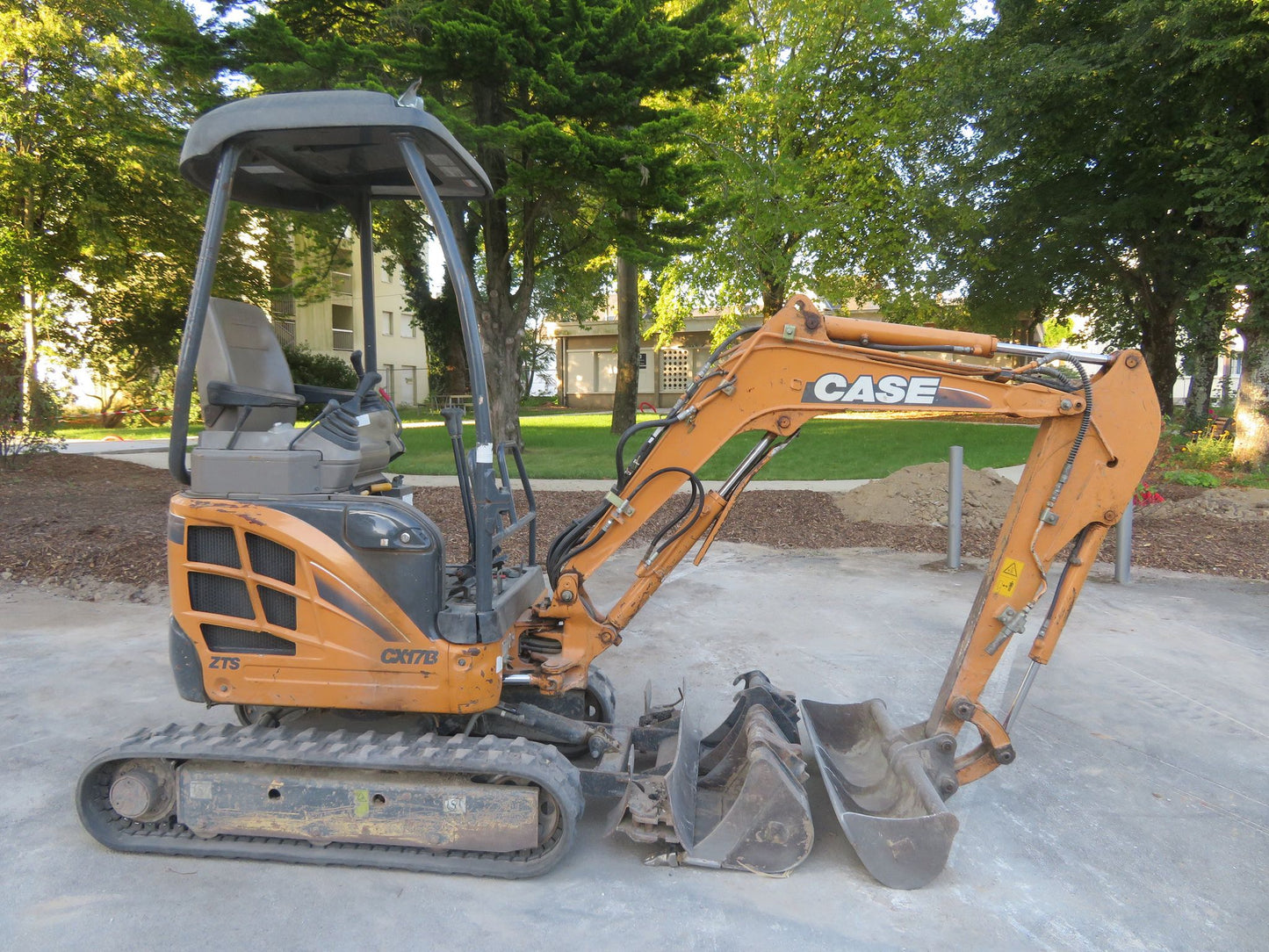 Cas CX17B MINI Excavator Manuel de réparation des services d'atelier