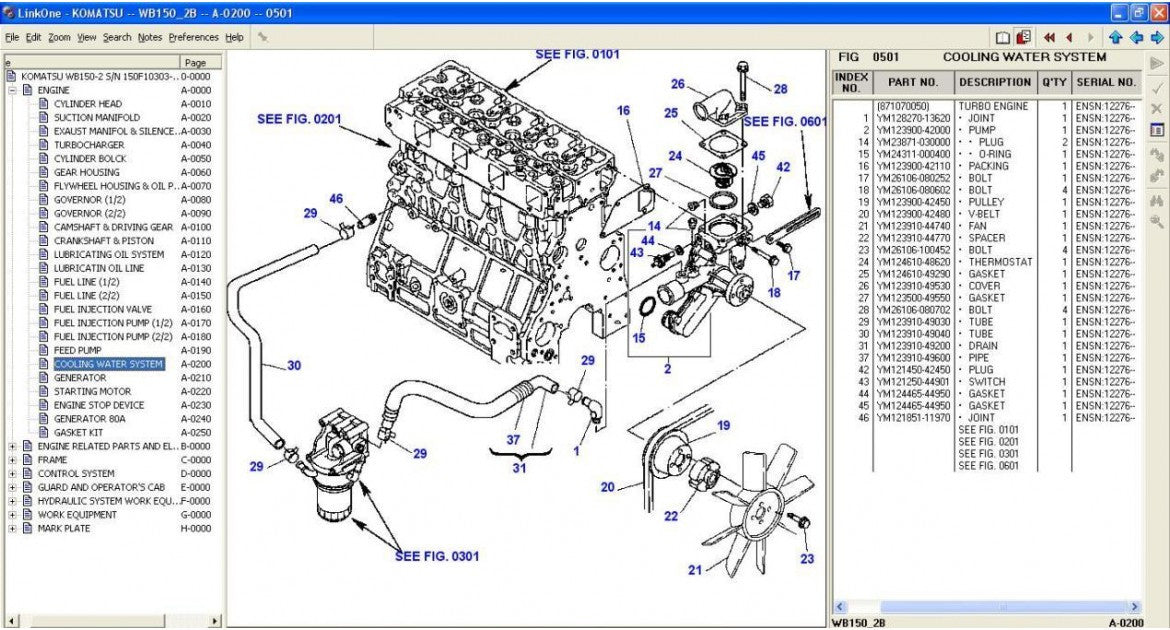 
                  
                    Komatsu Linkone Forklift USA Parts Catálogo EPC - Software manual de piezas 2022 Todos los modelos y series
                  
                