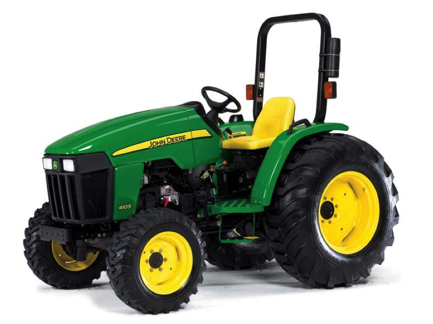 John Deere Compact Servility Tractors 4105 Manual de servicio técnico 2008-2014