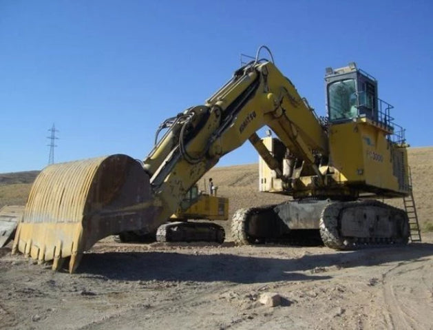 Komatsu PC3000-1 Hydraulische Mijnbouw Shovel Officiële Werkplaats Service Reparatie Handleiding