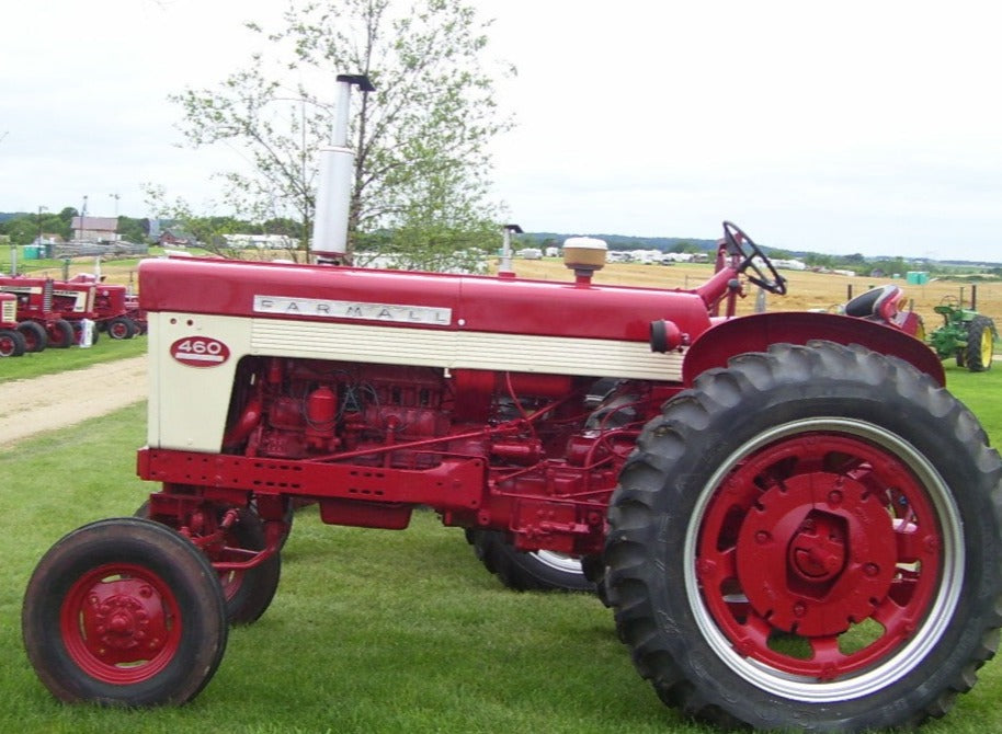 Case IH Farmall 460 560 & International 560 Tractors Officiële operatorhandleiding