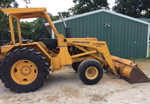 John Deere JD500C Loader Backhoe Official Workshop Service Repair Technical Manual